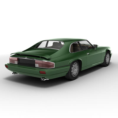 Jaguar XJS 3D model_3