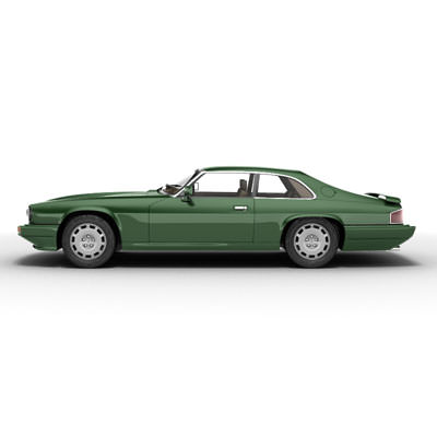 Jaguar XJS 3D model_1