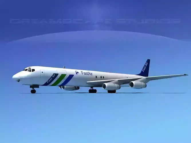 Douglas DC-8-63F Fast Air