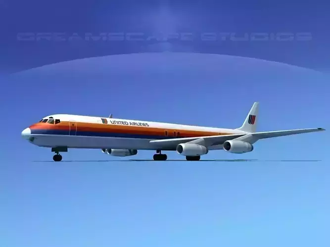 Douglas DC-8-63F United Cargo