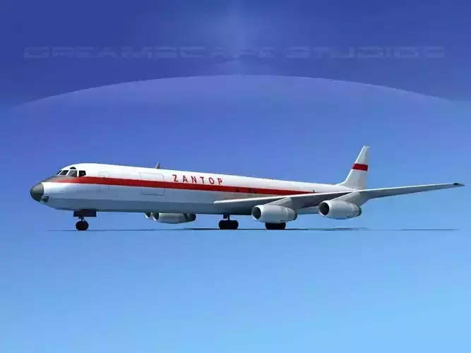 Douglas DC-8-63F Zantop