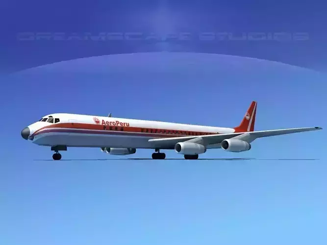 Douglas DC-8-63 Aero Peru