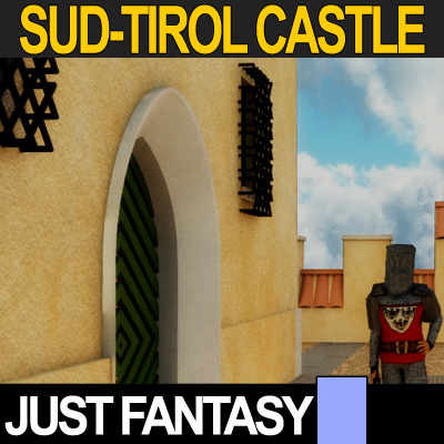 Sud-Tirol Castle 3D model_10