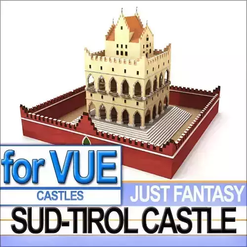 Sud-Tirol Castle 3D model