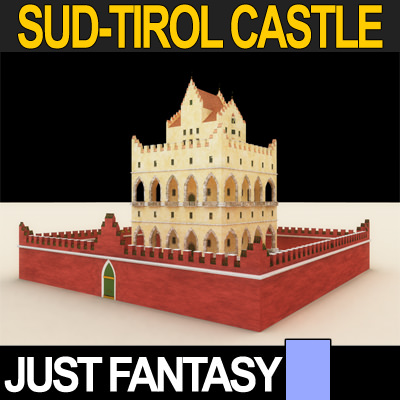 Sud-Tirol Castle 3D model_2