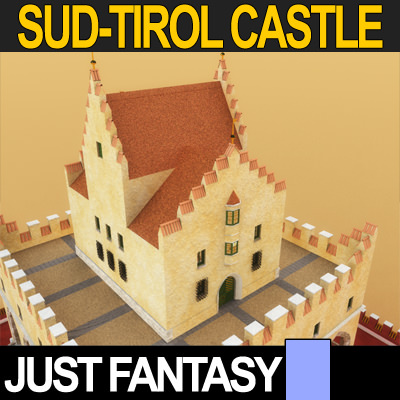 Sud-Tirol Castle 3D model_4