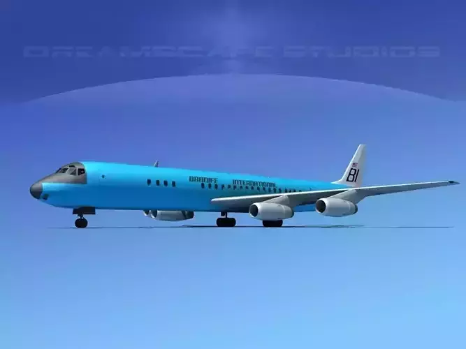 Douglas DC-8-63 Braniff International