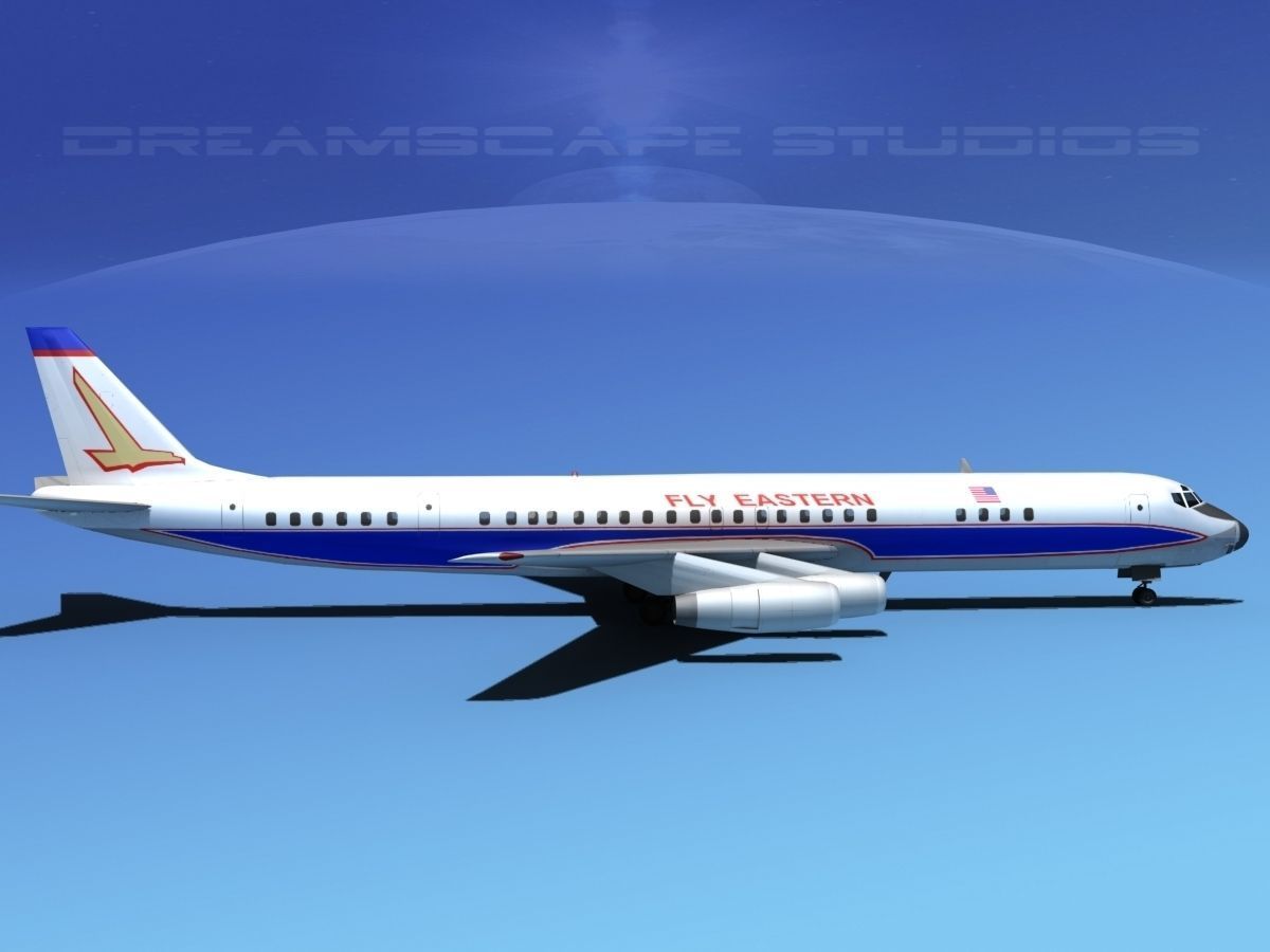 Douglas DC-8-63 Eastern Airlines 1 3D model_4