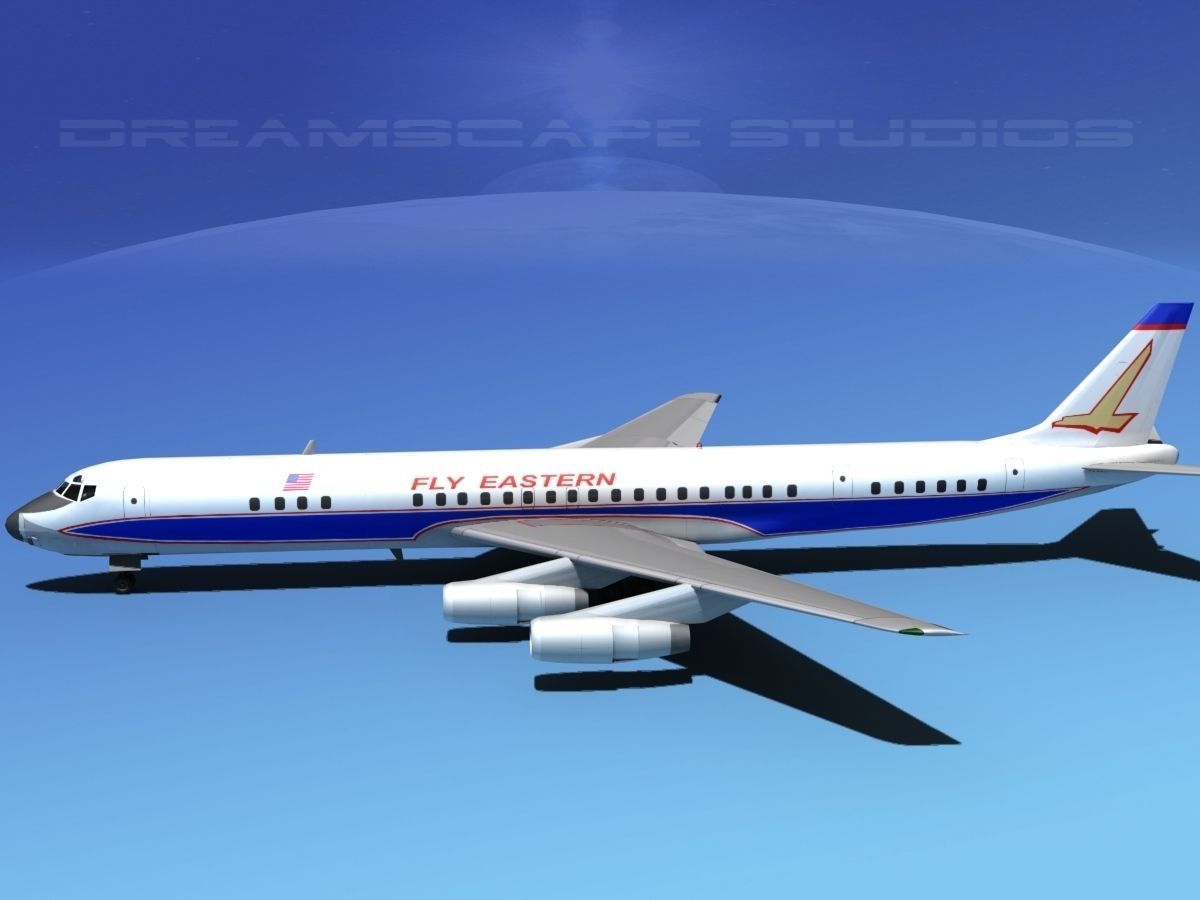 Douglas DC-8-63 Eastern Airlines 1 3D model_10