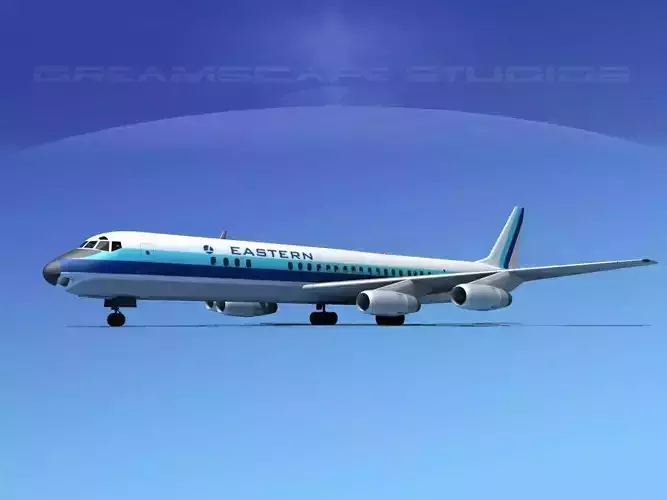 Douglas DC-8-63 Eastern Airlines 3