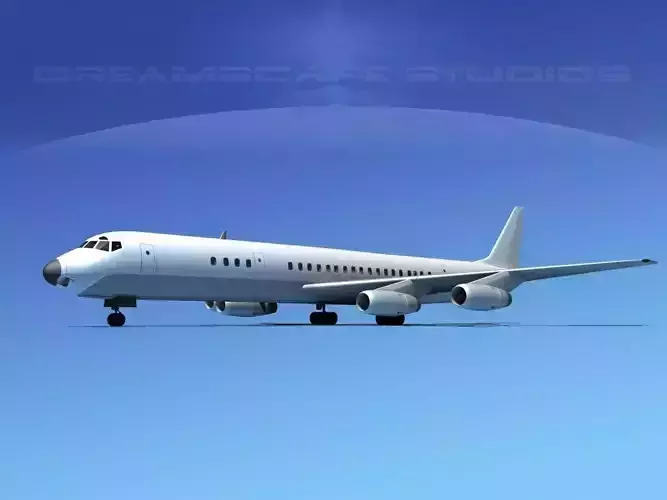 Douglas DC-8-63 Unmarked 1