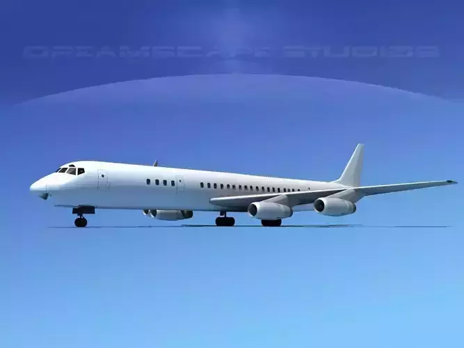 Douglas DC-8-63 Unmarked 2