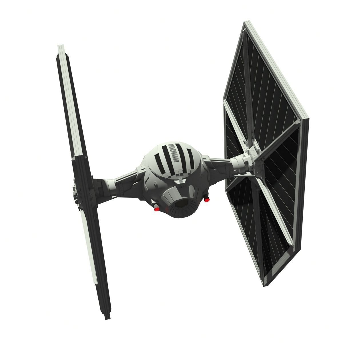 TIE Fighter 3D model_3