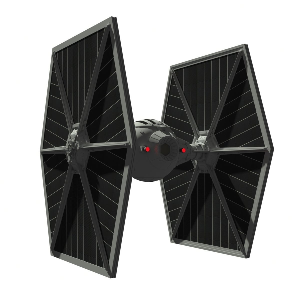 TIE Fighter 3D model_1