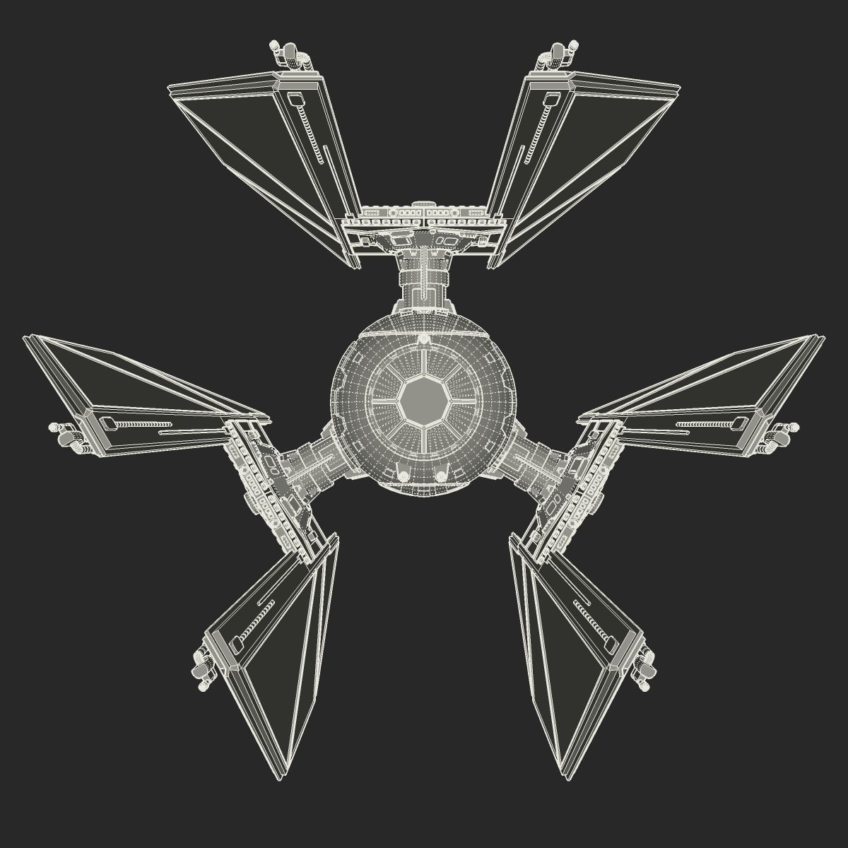 TIE Defender 1 3D model_13