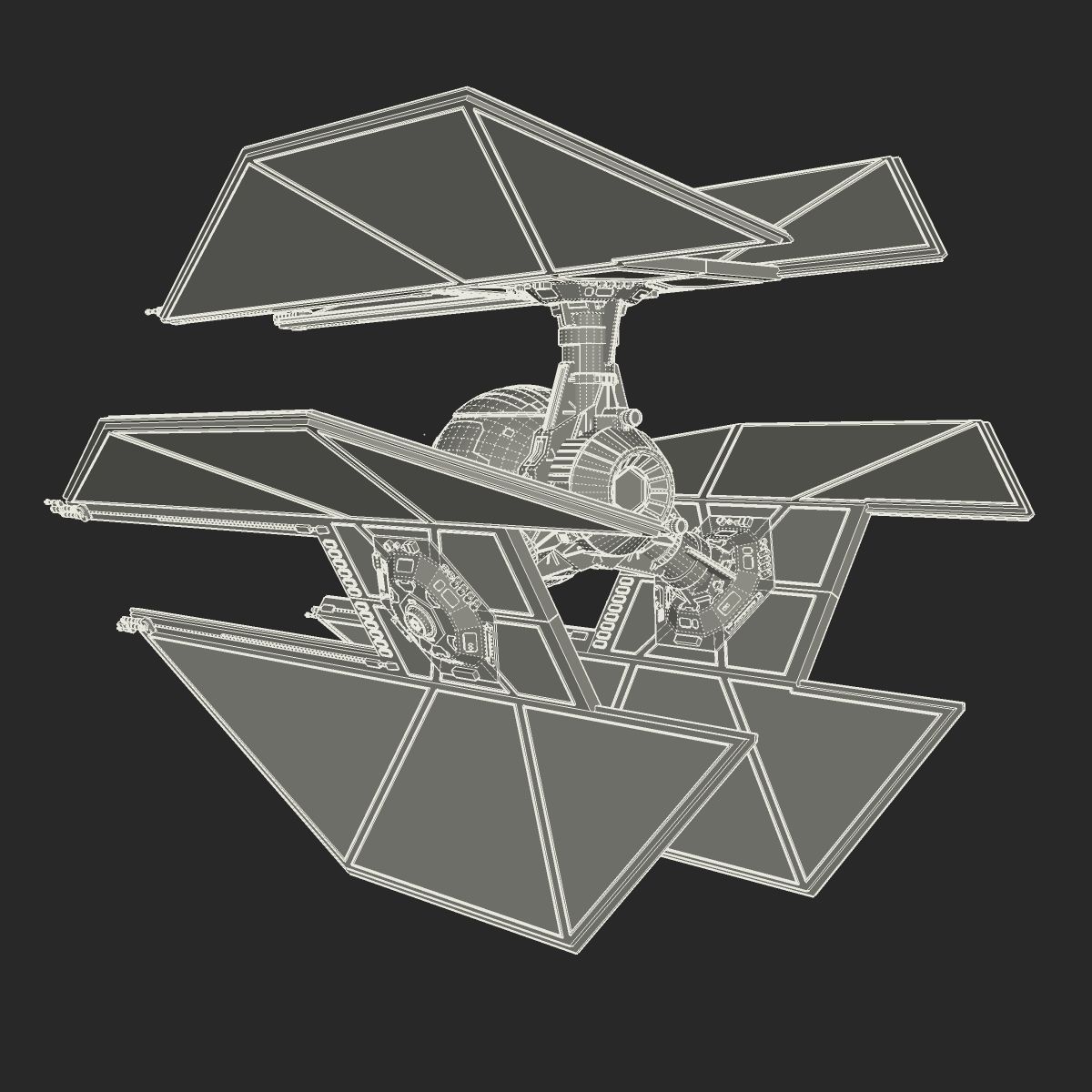 TIE Defender 1 3D model_12