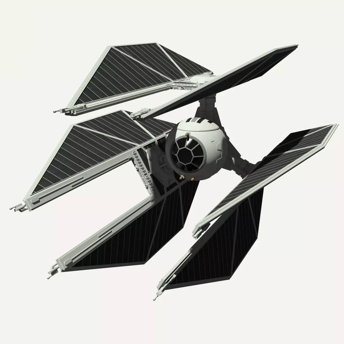 TIE Defender 1 3D model_0