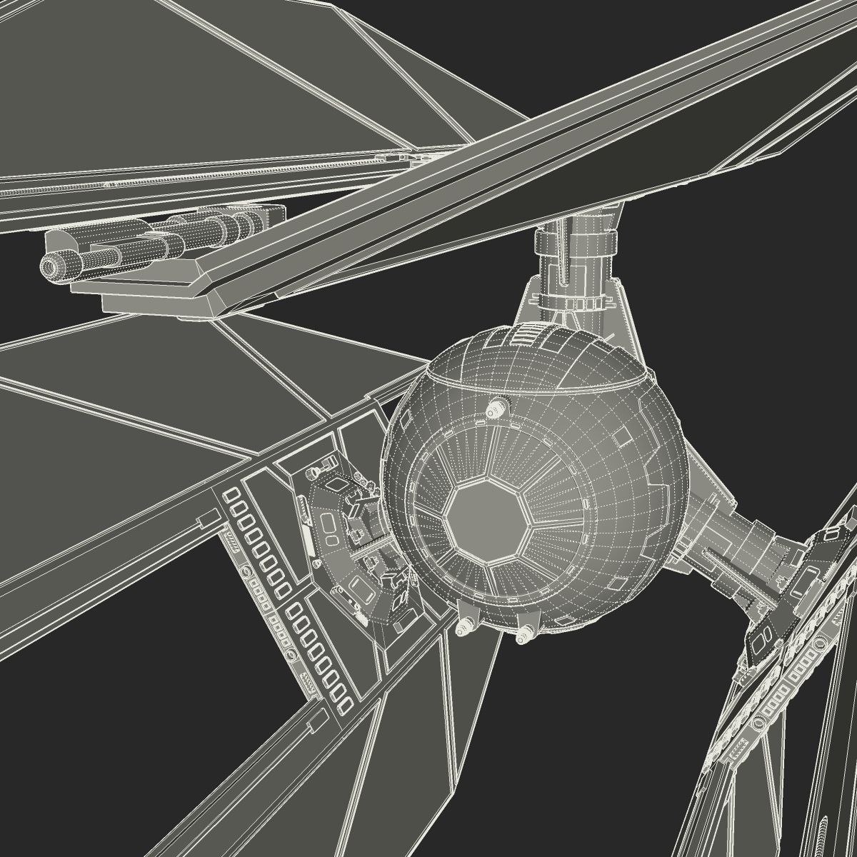 TIE Defender 1 3D model_16