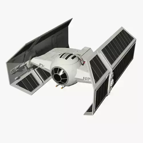 TIE Advanced x1 3D model