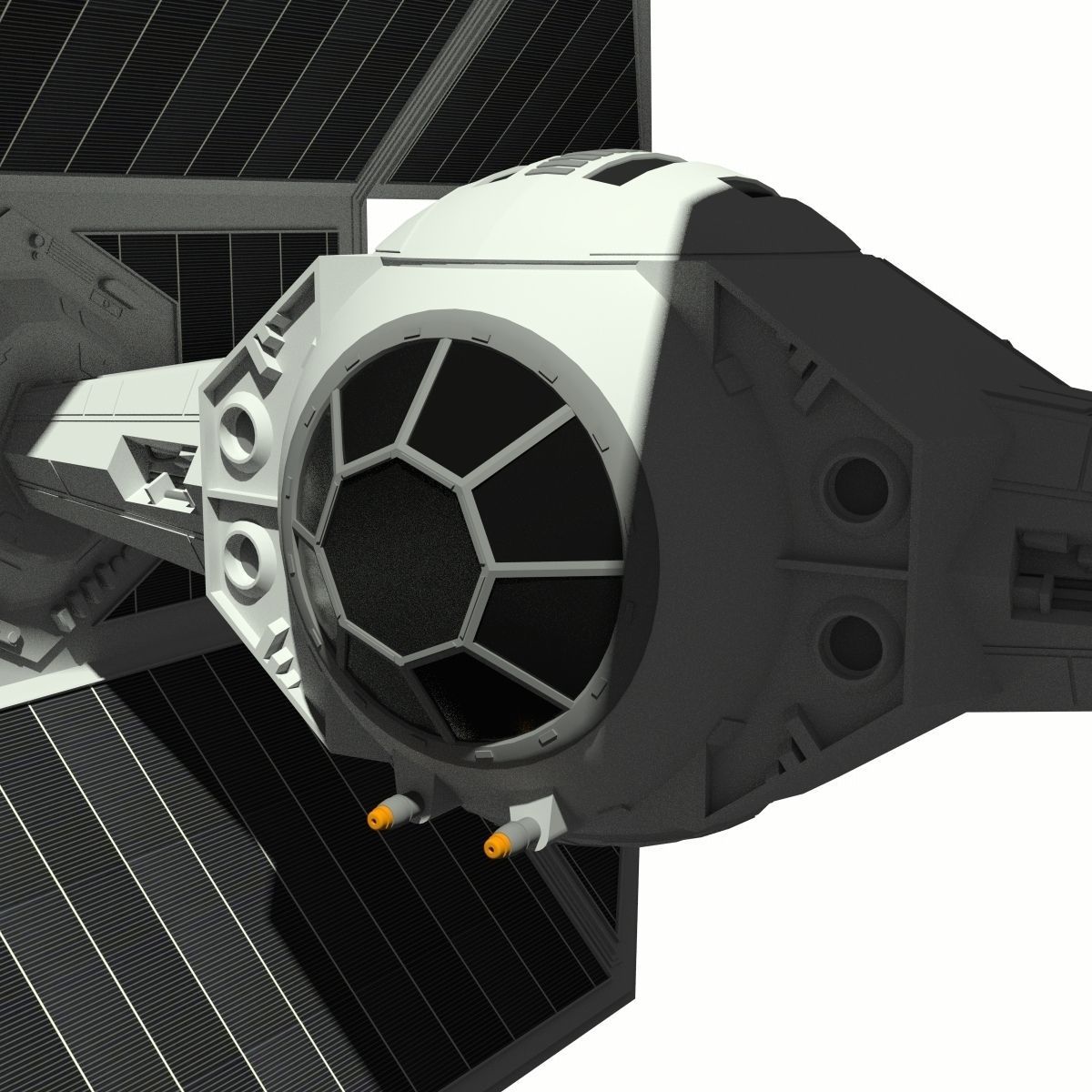 TIE Avenger 3D model_8