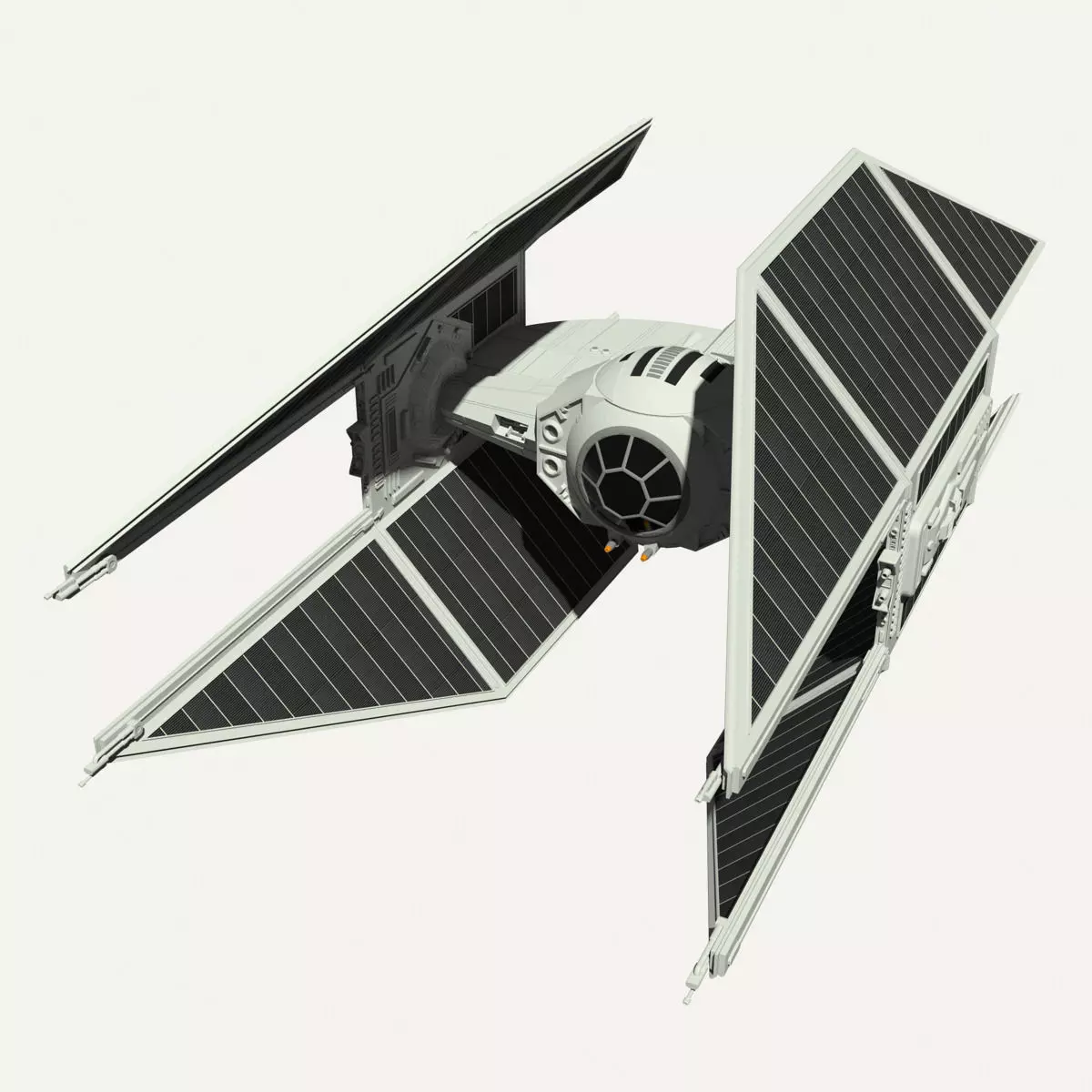 TIE Avenger 3D model_0