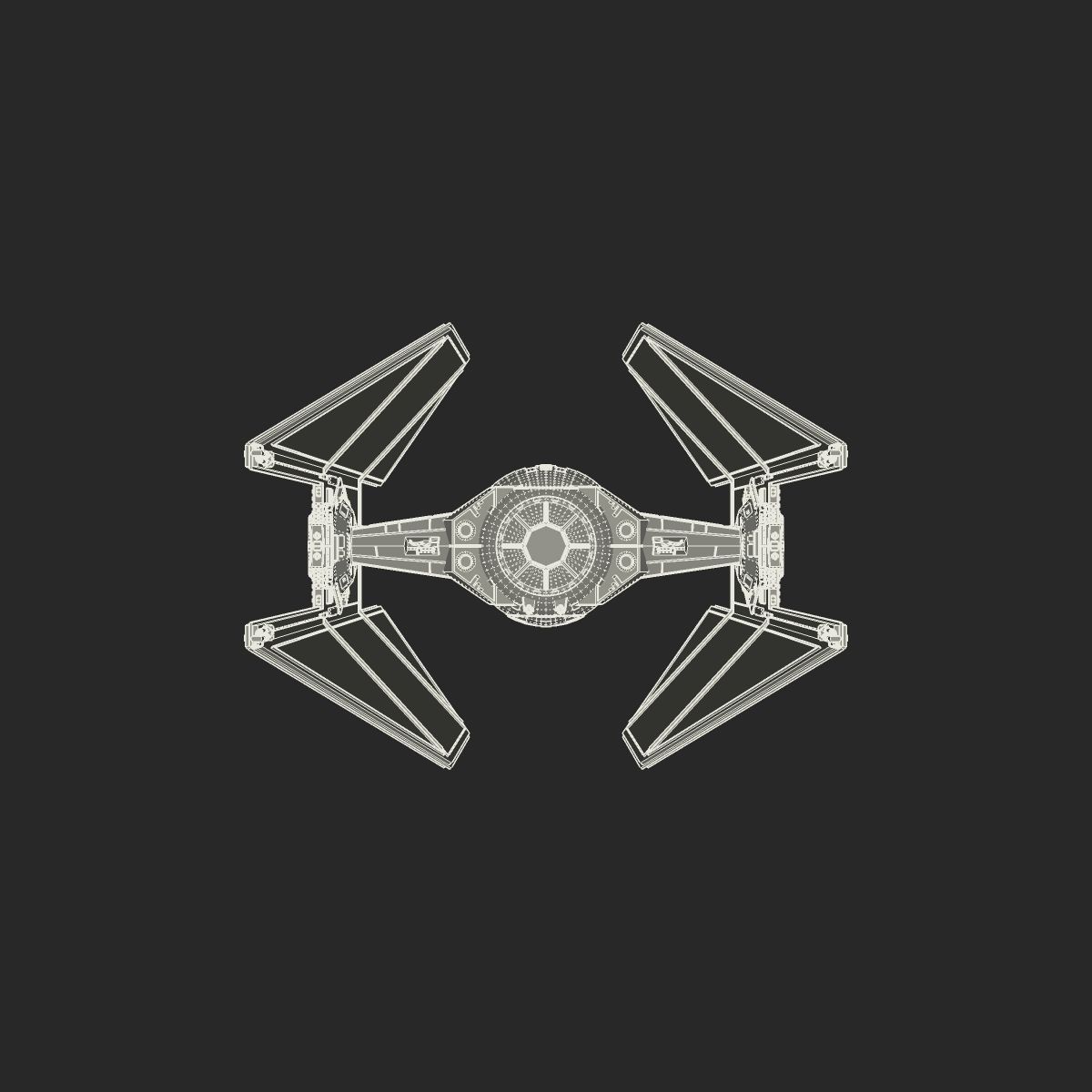 TIE Avenger 3D model_15