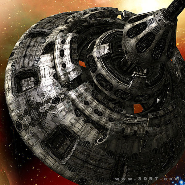 3DRT - Norad Space Station - Avantix Low-poly 3D model_4