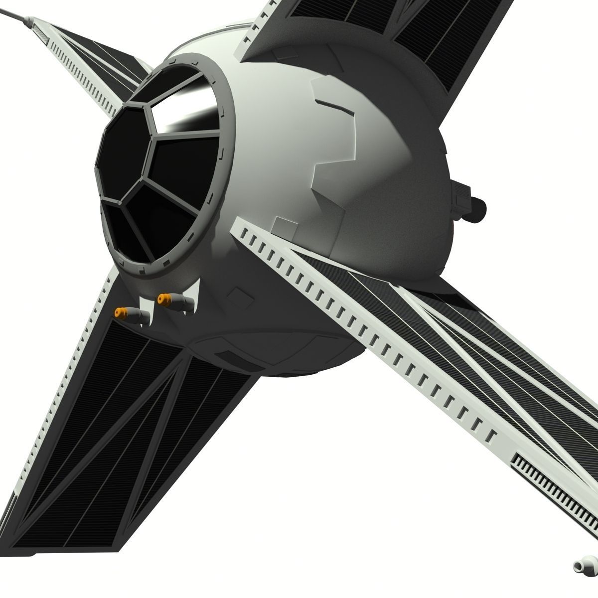 TIE Raptor 3D model_7