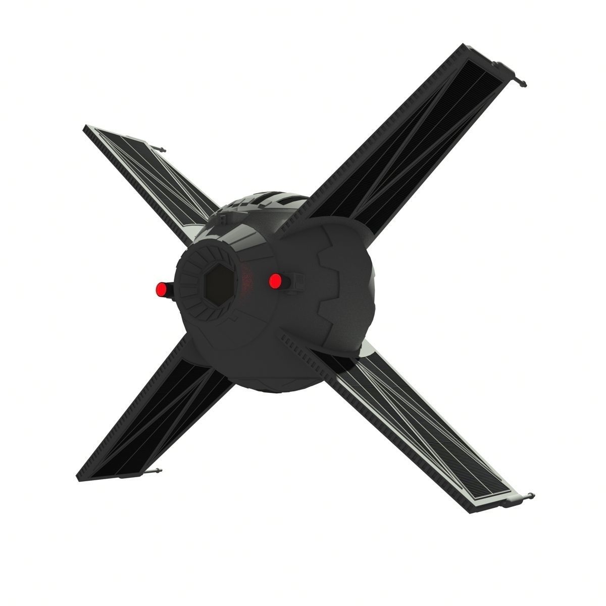 TIE Raptor 3D model_2