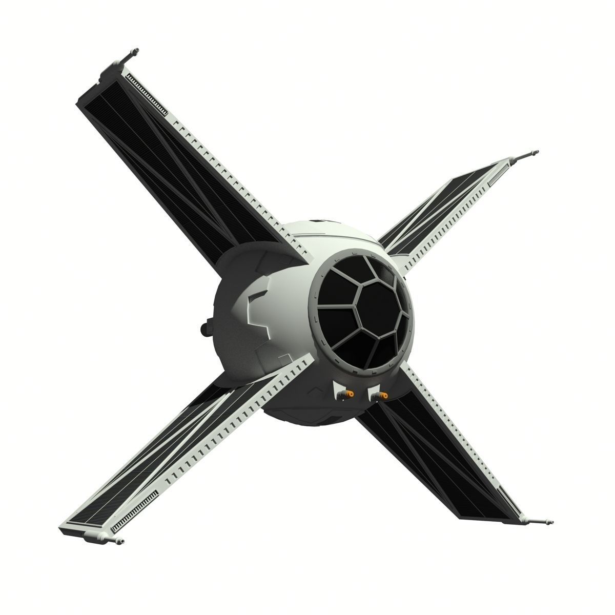 TIE Raptor 3D model_3