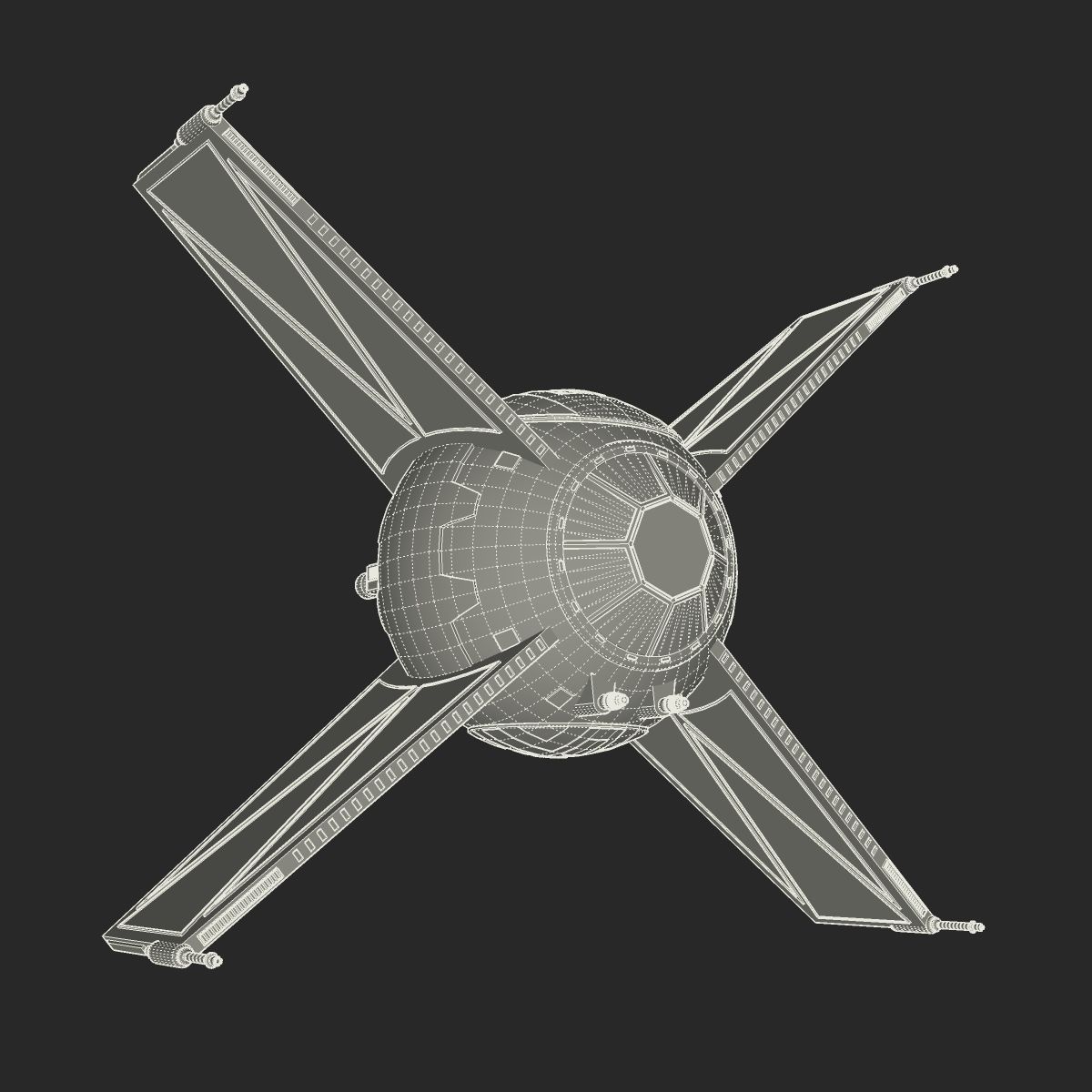 TIE Raptor 3D model_11