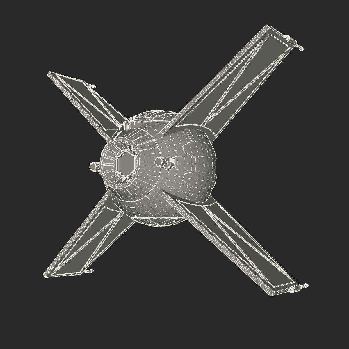 TIE Raptor 3D model_12