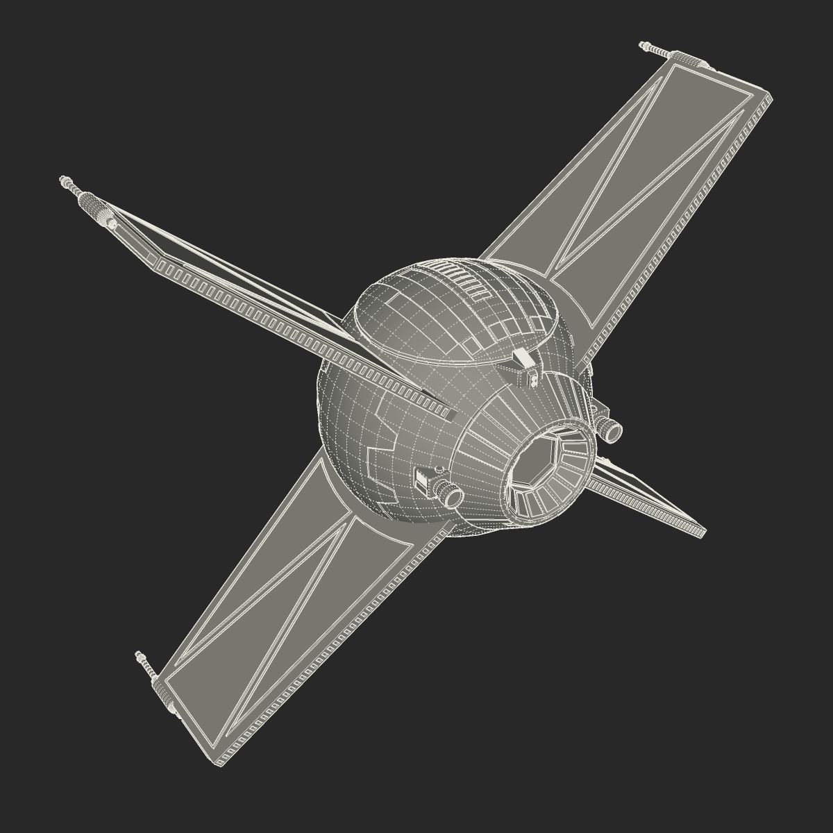 TIE Raptor 3D model_10