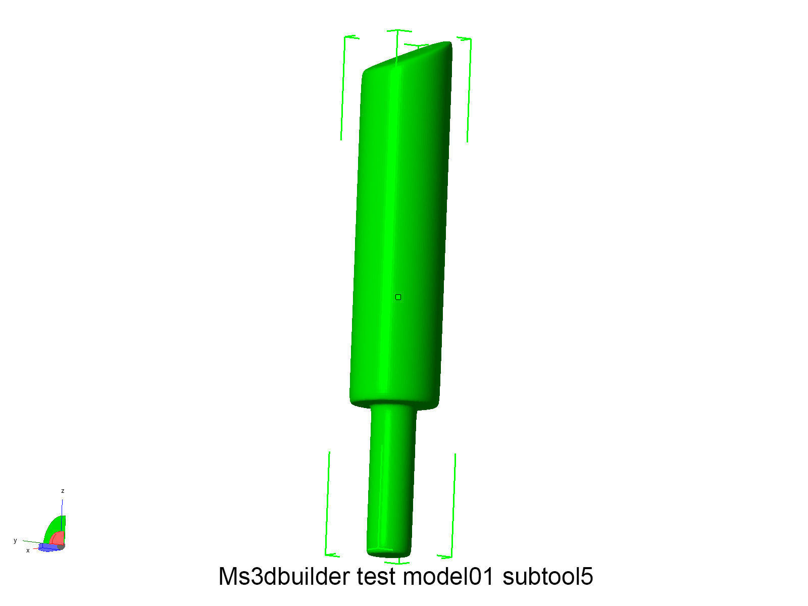 Ms3DBuilder test model01 3D print model_7