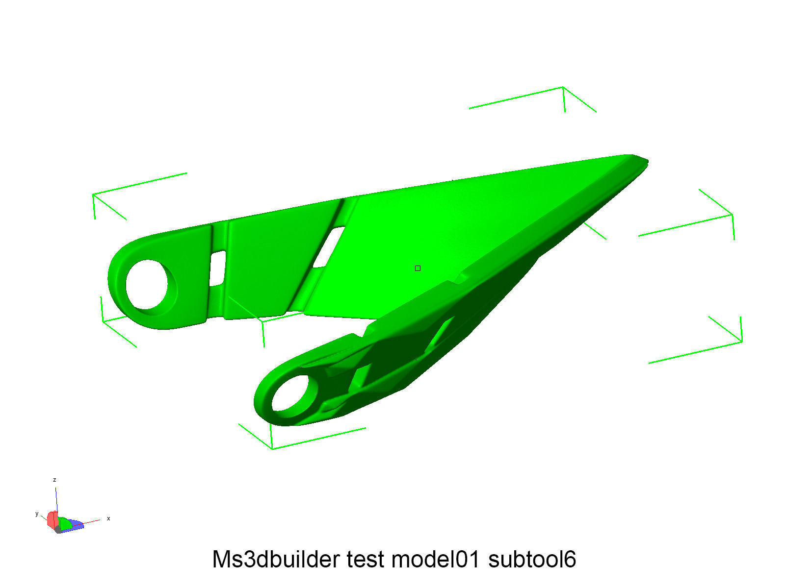 Ms3DBuilder test model01 3D print model_9
