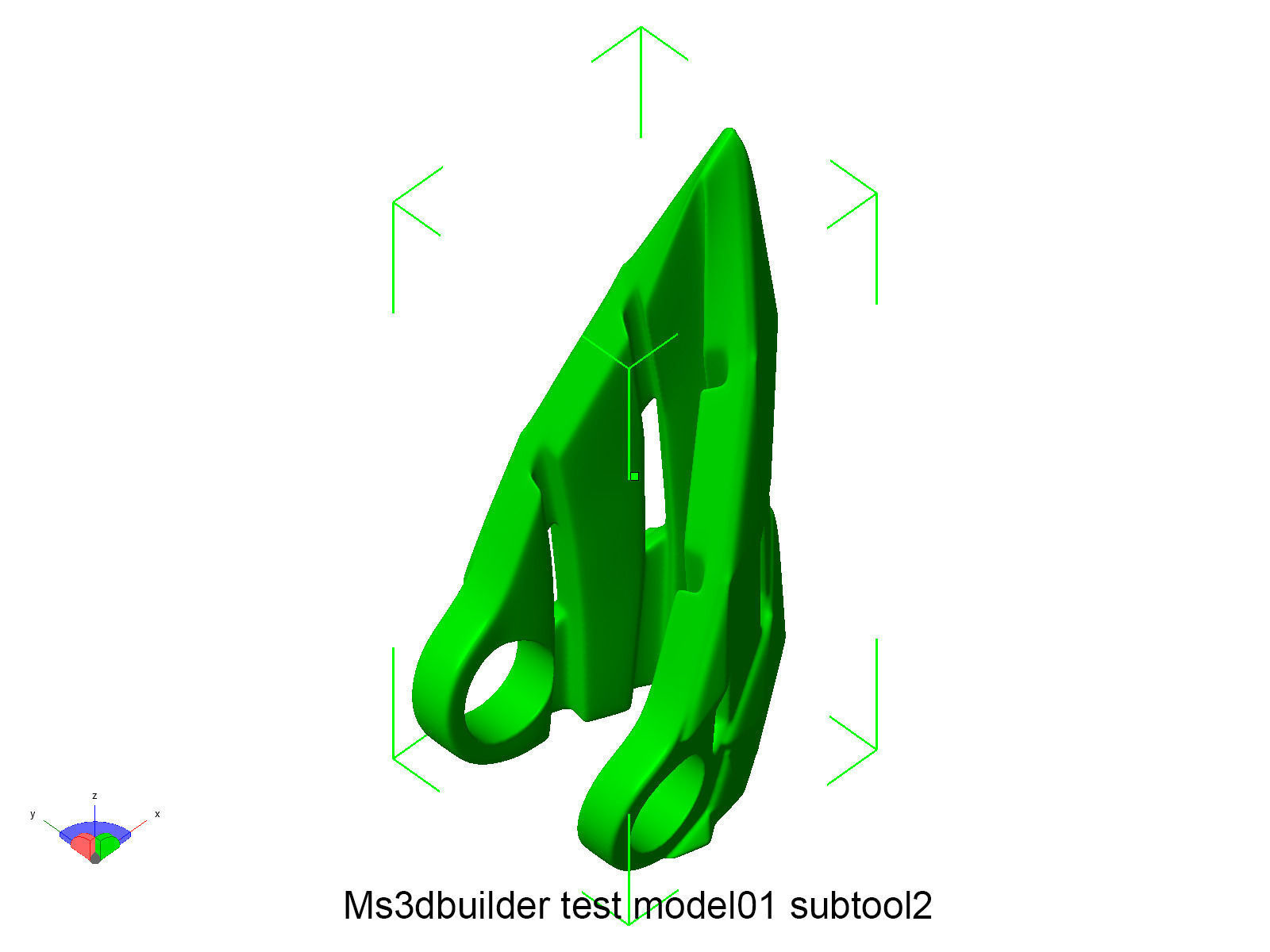 Ms3DBuilder test model01 3D print model_6