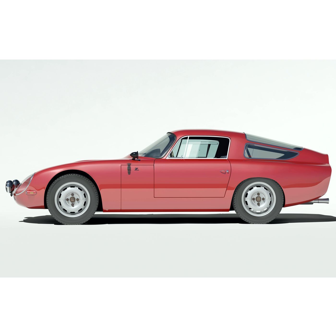 1963 Alfa Romeo TZ1 3D model_8
