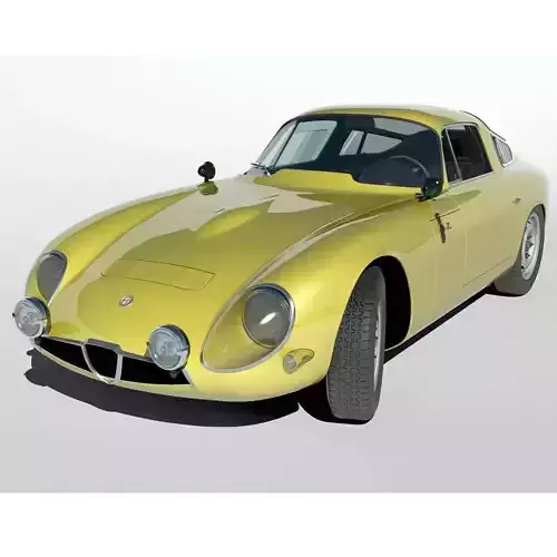 1963 Alfa Romeo TZ1 3D model