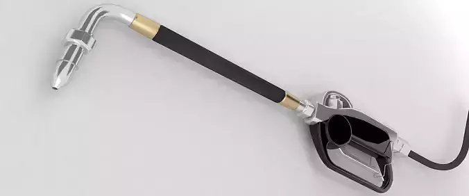 OIL DISPENSER NOZZLE Low-poly 3D model