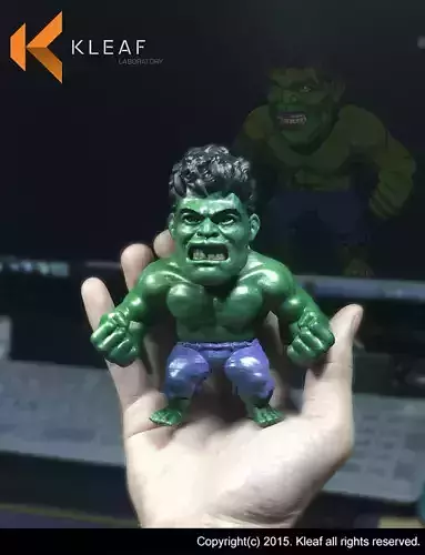 Hulk  3D Printing 3D print model