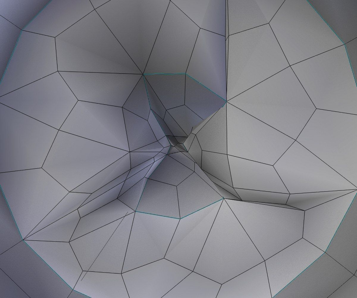 Indoor Pot Plant 3 Low-Poly Low-poly 3D model_13