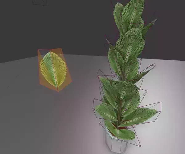 Indoor plant 2 Free low-poly 3D model
