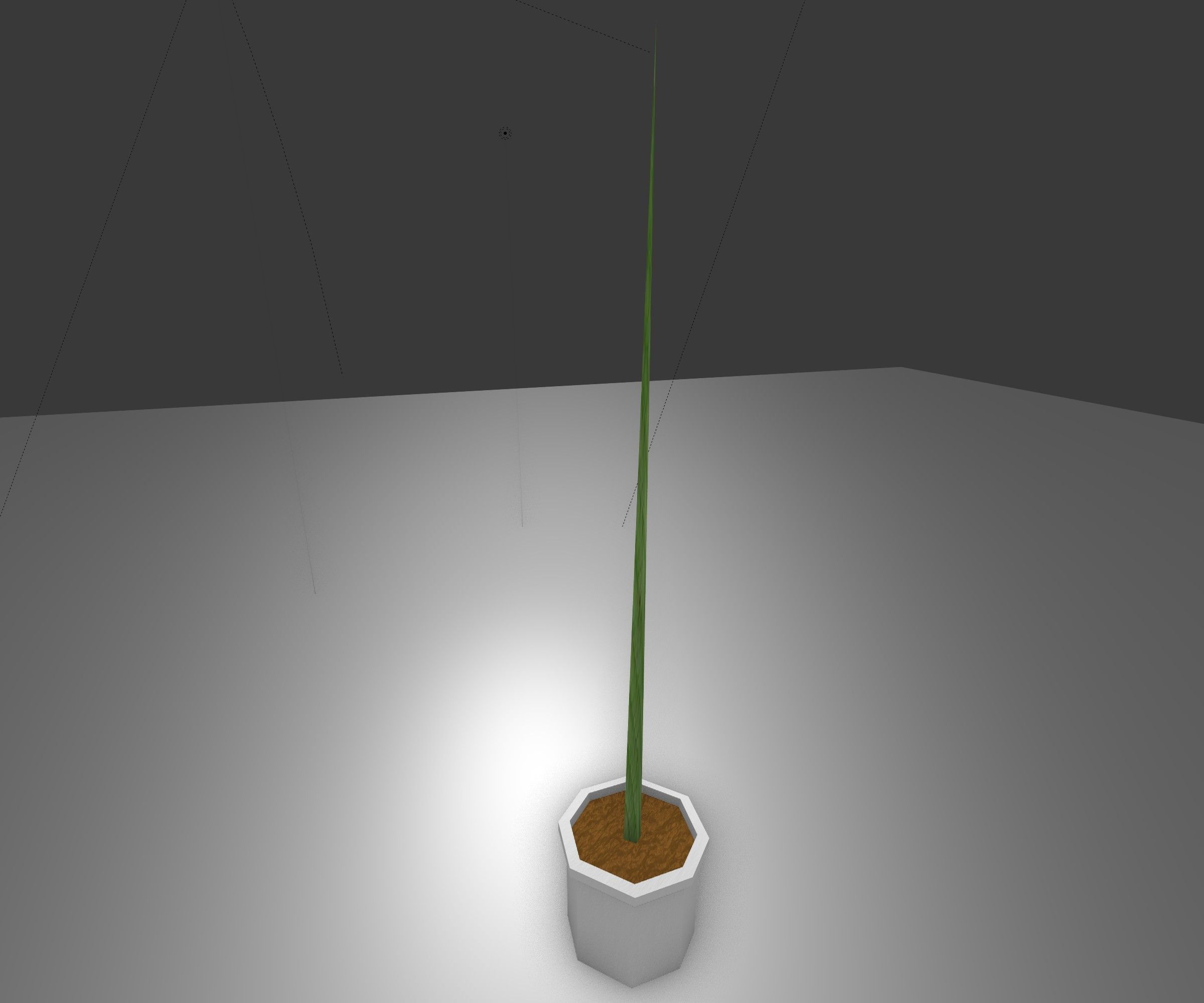 Indoor plant 2 Free low-poly 3D model_9
