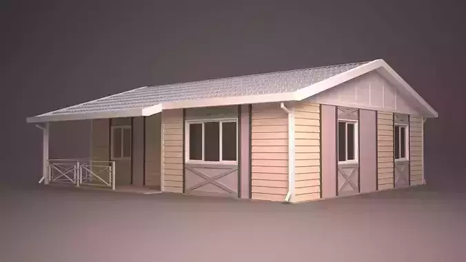 HOME house with roof