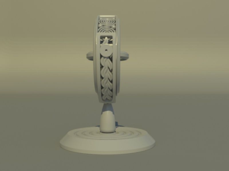 Gyroscope spherical microphone Free 3D print model_2