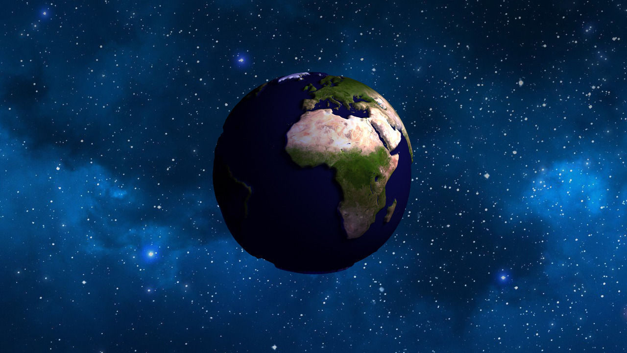 BUMPY PLANET EARTH 3D model_2