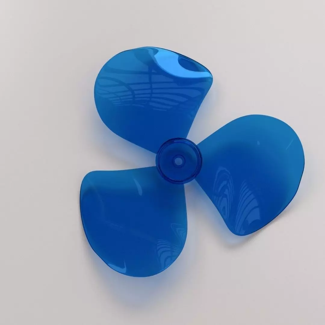 Fan Blade 3D model_0