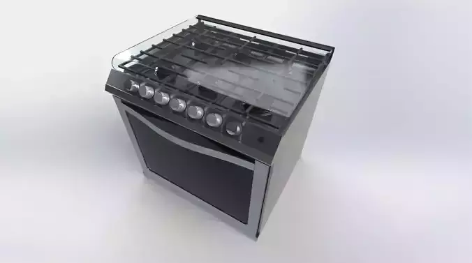 STOVE STAINLESS Free 3D print model