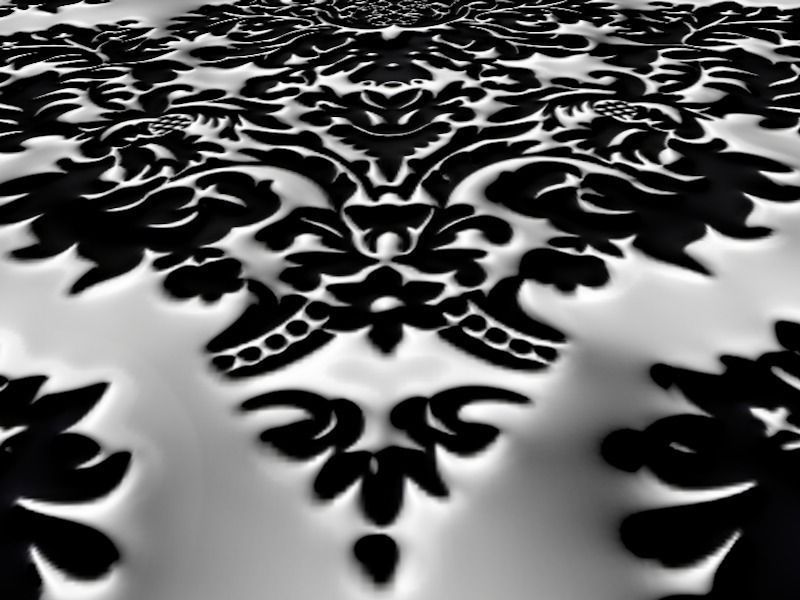 Damask 3D model_2