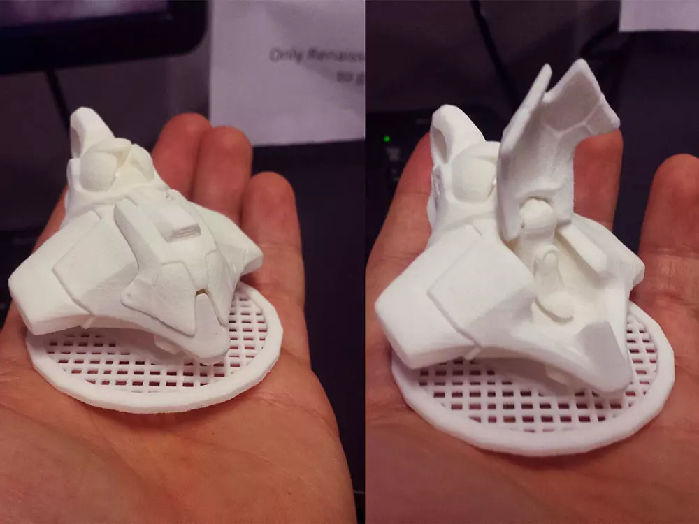 Spaceship 3D print model_0